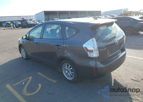 2012 Toyota Prius V Three z USA, uszkodzony, nr VIN JTDZN3EU0C3151025